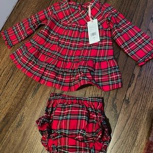NWT Vineyard Vines 3-6 month dress and bloomers